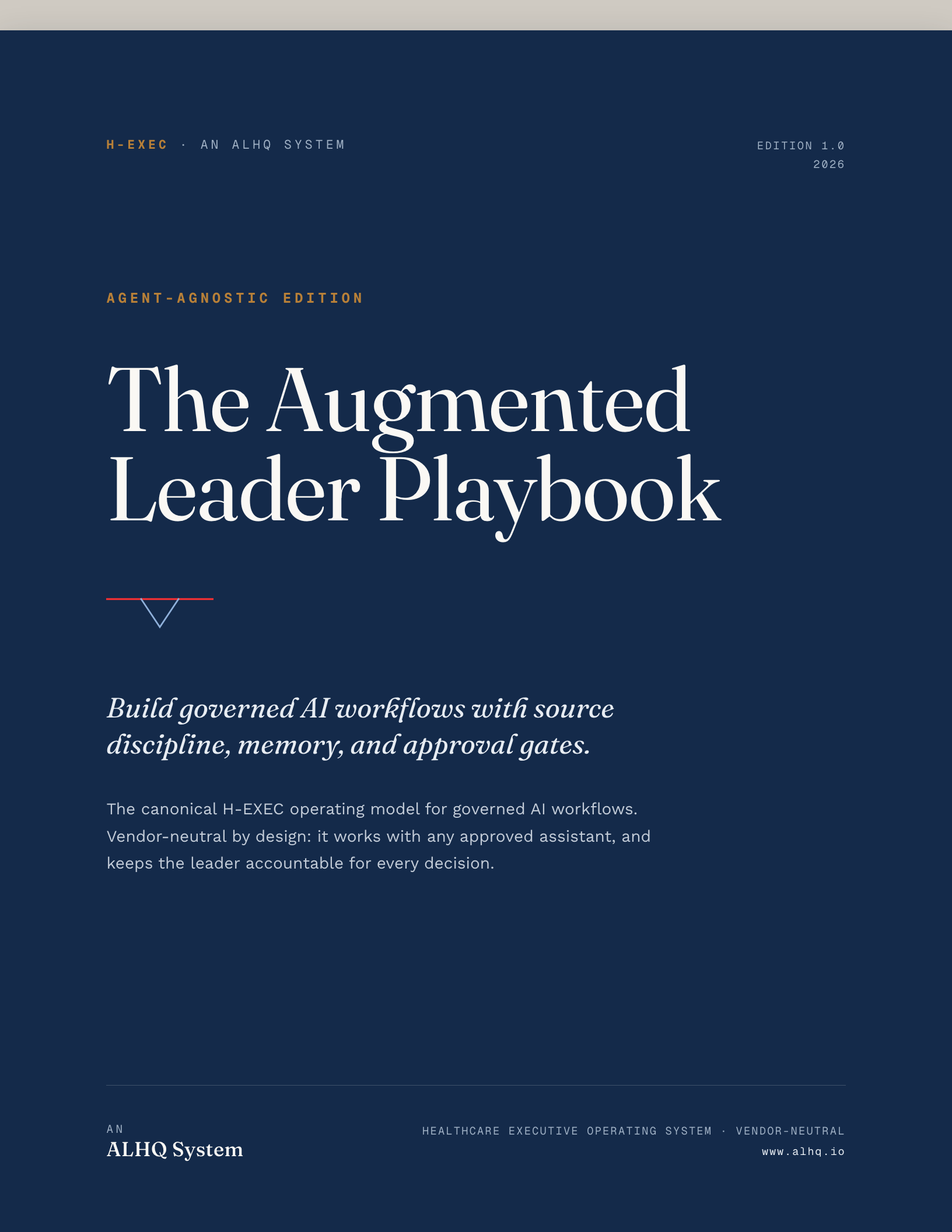 Preview of the H-EXEC Agent-Agnostic Playbook